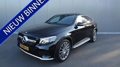 Zwart Occasion 2018 Mercedes GLC220 AMG | € 32.999 (Eerlijke prijs)