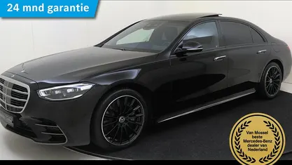 Zwart Occasion 2024 Mercedes S580 AMG line Sedan | € 119.945 (Goede deal)