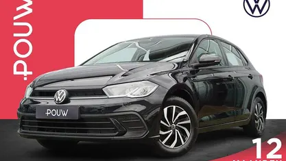 Occasion VW Polo Life 95 PK (69 kW) 2022 Zwart Hatchback