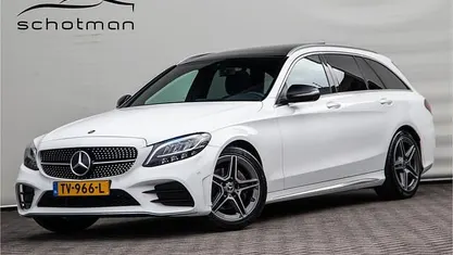 Wit Occasion 2018 Mercedes C160 AMG Coupé | € 24.900 (Eerlijke prijs)