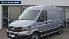 Zwart Nieuw 2024 VW Crafter Trendline Van | € 41.690 (Eerlijke prijs)