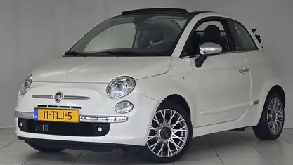 Occasion Fiat 500C Lounge 86 PK (63 kW) 2012 Wit Cabriolet