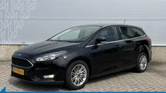 Zwart Gebruikt 2017 Ford Focus Stationwagen | € 8.900 (Goede deal)