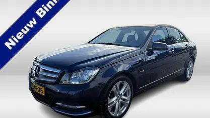 Occasion Mercedes C180 Avantgarde 156 PK (114 kW) 2013 Blauw Sedan