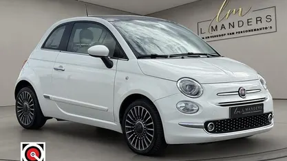 Wit Gebruikt 2018 Fiat 500 Lounge Hatchback | € 8.995 (Eerlijke prijs)