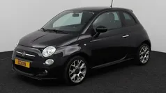 Zwart Gebruikt 2015 Fiat 500S Hatchback | € 6.499 (Eerlijke prijs)