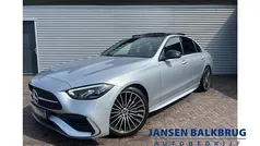 Grijs Gebruikt 2021 Mercedes C180 AMG line Sedan | € 32.900 (Eerlijke prijs)