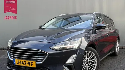 Blauw Occasion 2020 Ford Focus Titanium Stationwagen | € 14.899 (Eerlijke prijs)