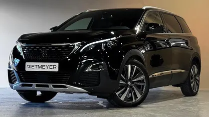 Zwart Occasion 2020 Peugeot 5008 GT-line SUV | € 17.750 (Goede deal)