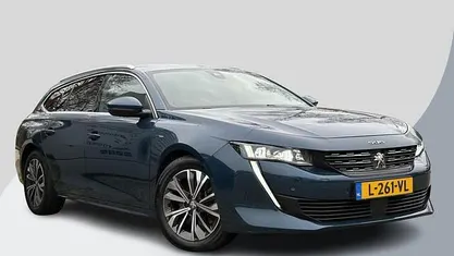 Blauw Occasion 2021 Peugeot 508 SW Allure Stationwagen | € 20.300 (Super prijs)