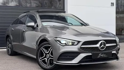 Occasion Mercedes CLA250 Shooting Brake AMG 159 PK (116 kW) 2020 Grijs Stationwagen
