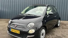 Zwart Gebruikt 2017 Fiat 500C Lounge Cabriolet | € 10.900 (Eerlijke prijs)