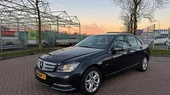 Zwart (metallic) Gebruikt 2012 Mercedes C180 Sedan | € 5.999 (Goede deal)