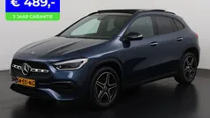 Blauw, metallic lak Gebruikt 2021 Mercedes GLA250 AMG SUV | € 37.895 (Eerlijke prijs)