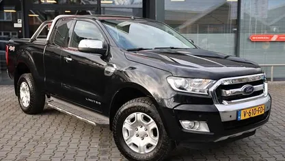 Zwart Gebruikt 2017 Ford Ranger Limited Pickup | € 14.995 (Eerlijke prijs)