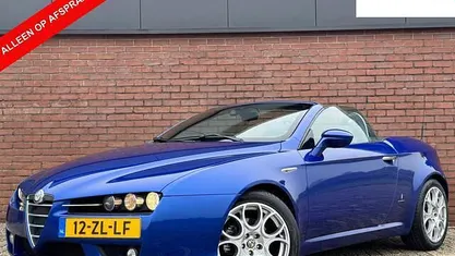 Blauw Occasion 2008 Alfa Romeo Spider Exclusive Cabriolet | € 11.995 (Super prijs)