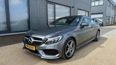 Grijs Gebruikt 2017 Mercedes C200 AMG line Coupé | € 25.950 (Eerlijke prijs)