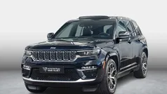 Midnight sky + zwart dak/palermo zwart lederen stoelbekleding Nieuw 2025 Jeep Grand Cherokee Summit SUV | € 78.990 (Super prijs)