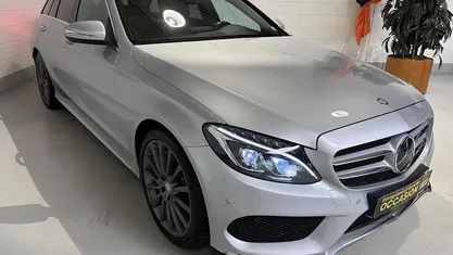Occasion Mercedes C250 AMG line 2019 Grijs Stationwagen