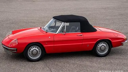 Rood Gebruikt 1967 Alfa Romeo Spider Cabriolet | € 49.950