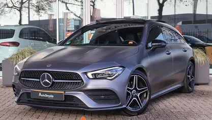 Grijs Gebruikt 2021 Mercedes CLA180 Shooting Brake AMG line Stationwagen | € 24.900 (Eerlijke prijs)
