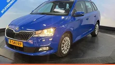 Blauw Gebruikt 2021 Skoda Fabia Ambition Stationwagen | € 8.950 (Goede deal)