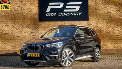 Zwart Gebruikt 2017 BMW X1 Executive SUV | € 20.950 (Eerlijke prijs)