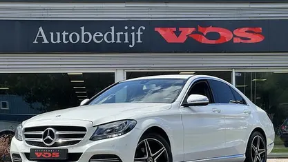 Wit Occasion 2014 Mercedes C180 AMG Sedan | € 17.900 (Eerlijke prijs)