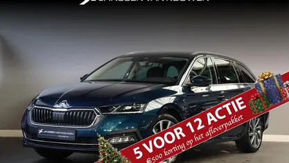 Blauw Gebruikt 2021 Skoda Octavia Business Line Stationwagen | € 23.885 (Eerlijke prijs)