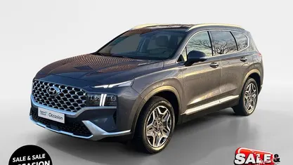 Occasion Hyundai Santa Fe Premium 266 PK (195 kW) 2023 Lagoon blue metallic (ue3) SUV