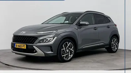 Grijs Gebruikt 2021 Hyundai Kona Premium SUV | € 22.400 (Eerlijke prijs)