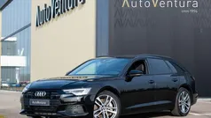 Zwart Gebruikt 2021 Audi A6 S-Line Stationwagen | € 39.950 (Super prijs)