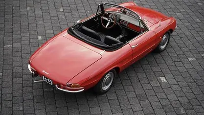 Rood Gebruikt 1968 Alfa Romeo Spider Veloce Cabriolet | € 59.900