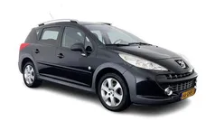 Zwart Gebruikt 2008 Peugeot 207 Outdoor Roland Garros Stationwagen | € 1.945 (Goede deal)