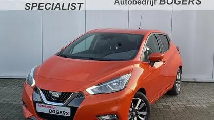 Oranje Gebruikt 2017 Nissan Micra N-Connecta Hatchback | € 10.840 (Goede deal)