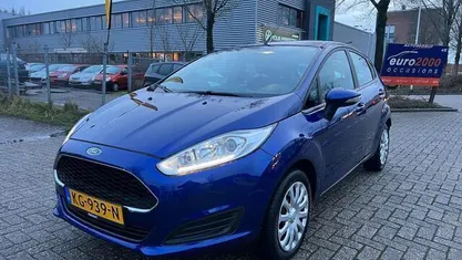Occasion Ford Fiesta Style 65 PK (47 kW) 2016 Blauw, metallic lak Hatchback