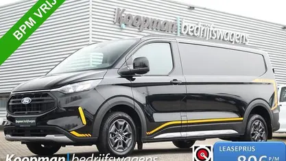 Zwart Gebruikt 2024 Ford Transit Custom Van | € 44.950 (Eerlijke prijs)