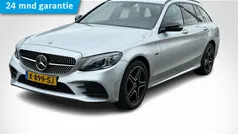 Zilver Gebruikt 2020 Mercedes C300e AMG line Stationwagen | € 26.750 (Eerlijke prijs)
