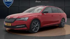 Rood Gebruikt 2023 Skoda Superb Business Line Stationwagen | € 34.450 (Eerlijke prijs)