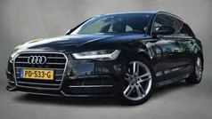 Zwart Gebruikt 2017 Audi A6 S-Line Stationwagen | € 22.450 (Eerlijke prijs)