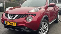 Rood (metallic) Gebruikt 2016 Nissan Juke Acenta SUV | € 11.495 (Eerlijke prijs)