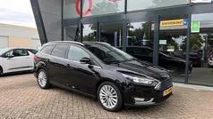 Zwart Gebruikt 2018 Ford Focus Titanium Stationwagen | € 14.500 (Eerlijke prijs)
