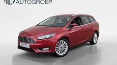 Rood Gebruikt 2017 Ford Focus Titanium Stationwagen | € 11.945 (Eerlijke prijs)