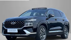 Zwart Gebruikt 2021 Hyundai Santa Fe Premium SUV | € 37.900 (Eerlijke prijs)
