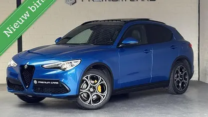 Occasion Alfa Romeo Stelvio 280 PK (205 kW) 2018 Blauw SUV