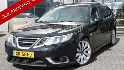 Zwart Occasion 2008 Saab 9-3 Aero Stationwagen | € 8.450 (Eerlijke prijs)