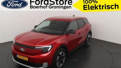 Rood (metallic) Occasion 2025 Ford Explorer Extended Range SUV | € 39.950 (Super prijs)