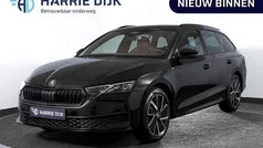 Zwart Nieuw 2025 Skoda Octavia SportLine Stationwagen | € 43.995 (Eerlijke prijs)