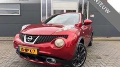Rood Gebruikt 2010 Nissan Juke Acenta SUV | € 5.995 (Eerlijke prijs)