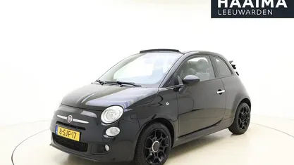 Zwart, metallic lak Gebruikt 2013 Fiat 500C Cabriolet | € 6.950 (Eerlijke prijs)